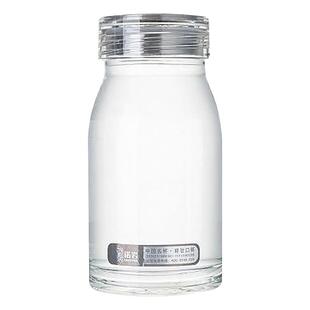 牛奶杯家用便携外带学生咖啡豆浆杯玻璃成人带盖刻度水瓶早餐杯子