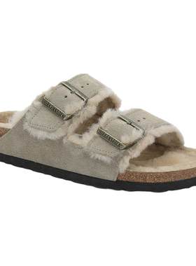 BIRKENSTOCK勃肯秋冬保暖毛毛鞋