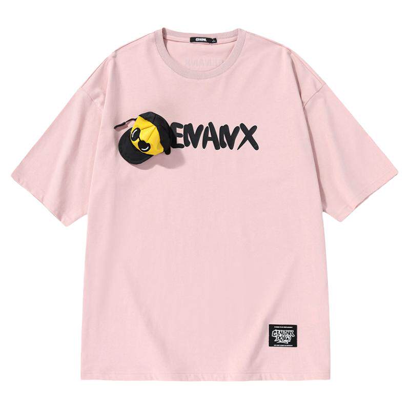 GENANX闪电潮牌纯棉t恤简约短袖