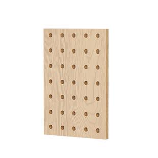 实木洞洞板配件小木棍火柴棍圆孔墙上挂板装饰隔板置物架层板木质