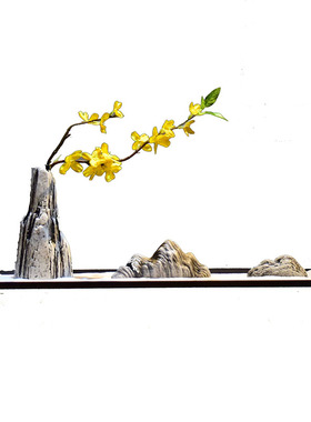 新中式风禅意茶室微景观家居装饰