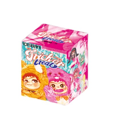 正版WAKUKU狐狐兔兔捣蛋日记系列盲盒毛绒挂件手办潮玩摆件