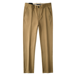 欧洲站Mingu Tommy男装加厚款加绒保暧高端商务修身直筒休闲裤子