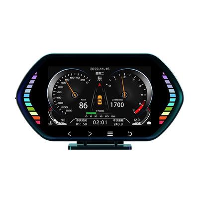 hud抬头显示器obd多功能坡度仪