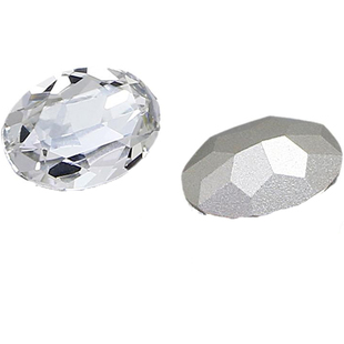 东洲水晶鸽子蛋美甲饰品钻高品超亮网红尖底堆钻椭圆10*8指甲贴钻