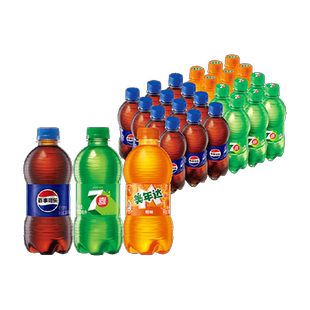 百事可乐+7喜+美年达碳酸饮料组合装整箱