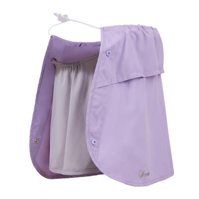 台湾UV100防晒面罩护颈防晒帽帘