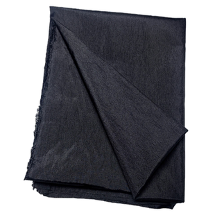 高档羽绒服三防布料翻新定做专用黑色锦纶微皱有光面料棉衣棉裤布