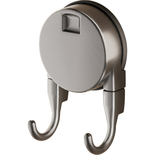 吸盘挂钩悬挂式抽纸挂钩免打孔浴室厨房门后衣钩双钩强力承重钩子