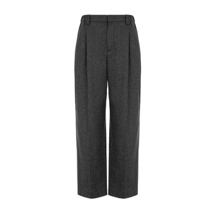 BC/Brunello Cucinelli 春秋款女士羊绒混纺休闲西裤银泰 301574