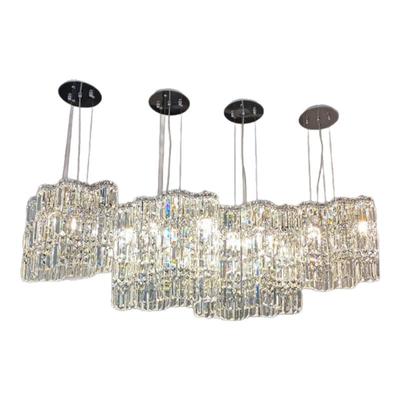 高级感餐厅吊灯法式轻奢风餐桌饭厅上方茶室主灯水晶卧室床头小吊