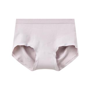 三福 女中腰包臀内裤 简约轻塑无缝柔软舒适半平角裤女846295