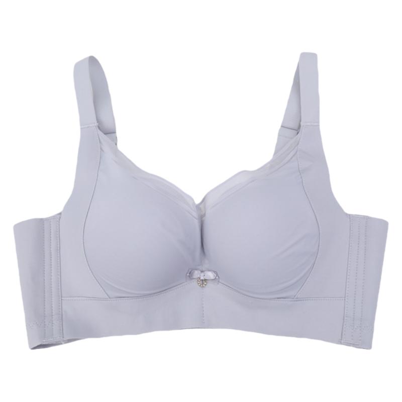 安琪兒內(nèi)衣女無鋼圈中厚聚攏收副乳調(diào)整型無痕光面文胸罩2732B杯