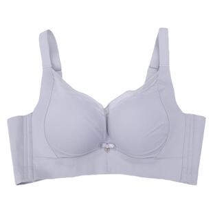 安琪儿内衣女无钢圈中厚聚拢收副乳调整型无痕光面文胸罩2732B杯