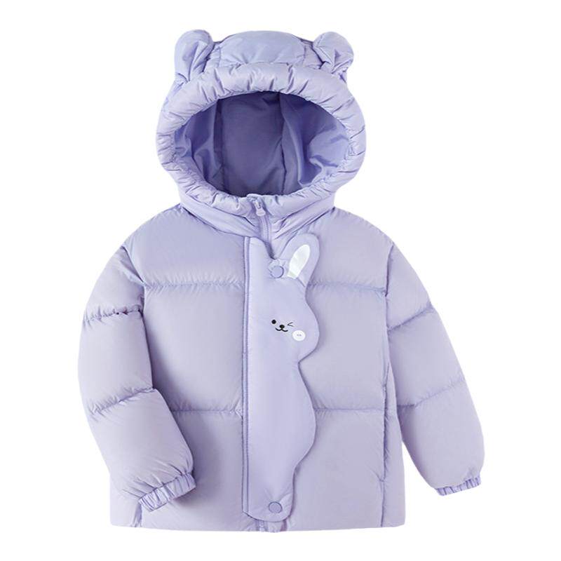 巴拉巴拉女童加厚羽绒服短款外套