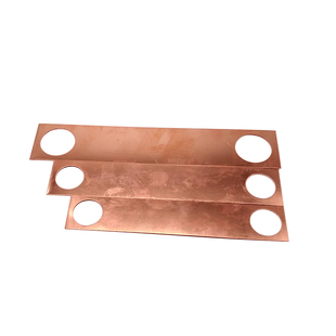 法兰静电跨接铜片法兰防静电防爆铜连接片接地铜片定做加工0.5 1T