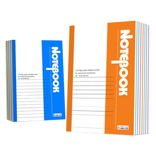 40本装A5软抄本20本量贩装文具学生软抄本中性笔记事本日记本软面抄批发简约加厚商务工作大学生笔记本办公用