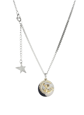 小众个性潮夏百搭项链钛钢男女