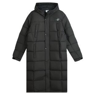 拒水600蓬80绒长款运动羽绒服男女款PUMA彪马冬季鸭绒外套 693528