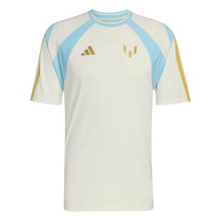 梅西同款足球休闲文化短袖球衣男装夏季新款adidas阿迪达斯官方