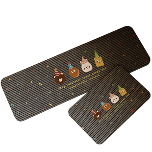 厨房地面防滑垫吸水防摔防污2025款耐脏可擦可裁剪免洗硅藻泥家用