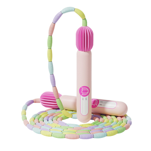 竹节跳绳儿童小学生专用幼儿园大班一年级幼儿神3小孩初学5岁入门