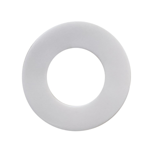 聚四氟乙烯垫片纯四氟垫片耐酸碱PTFE铁氟龙F4法兰垫片非标定做