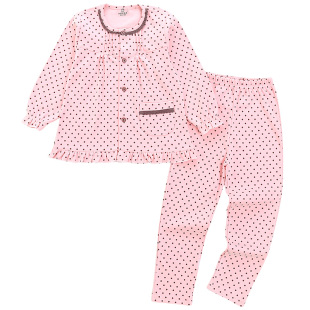 小青龙秋冬儿童加厚纯棉睡衣套装中大童小孩男童女童内衣居家服