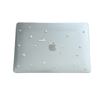 泡泡金鱼2025款适用macbookair保护壳13.6寸m4苹果macbookpro套15笔记本电脑14寸6键盘膜air透明少女8硬9可爱