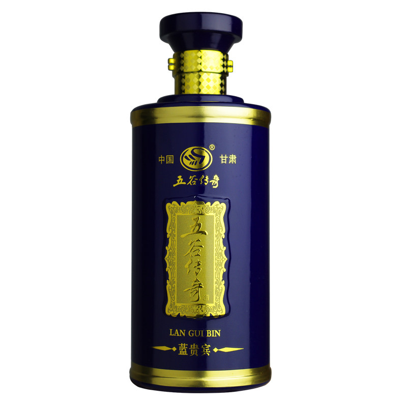 五谷传奇500ml蓝贵宾酒42度/52度