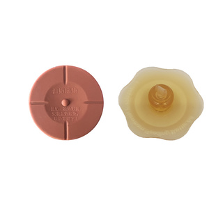 适配世喜温奶底垫配件四喜玻璃奶瓶底座回气阀防漏塞百日瓶气孔塞