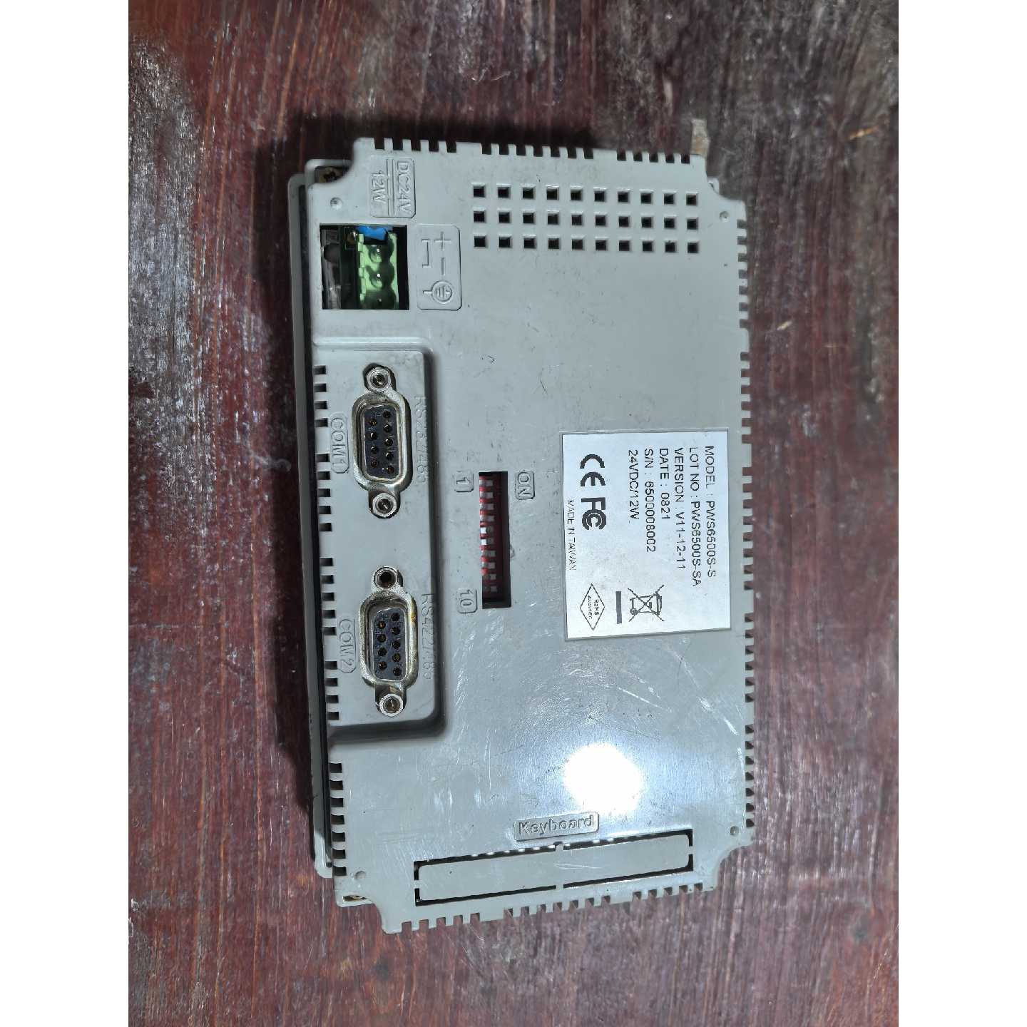 议价海泰克触摸屏,PWS6500S-S,二手拆机,实物拍摄,成色