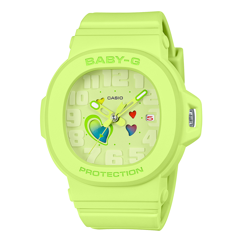 casio卡西欧海外旗舰店BGA-10笔袋礼盒彩盘学生DIY手表女BABY-G