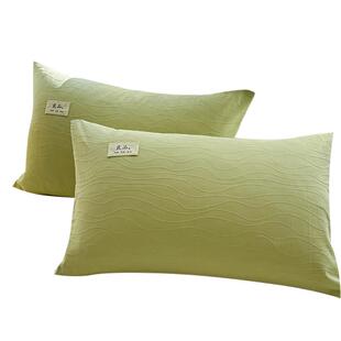 无印良品100全棉枕套2026新款纯棉枕头套一对装48cmx74cm成人家用