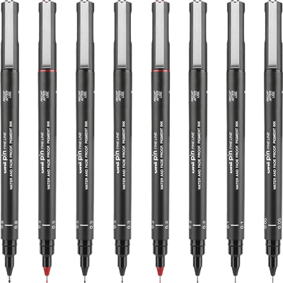 三菱铅笔针管笔漫画勾线笔描边笔