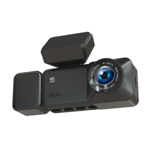 3Lens Dash Cam UHD Built-in GPS WiFi Car DVR Video Recorder