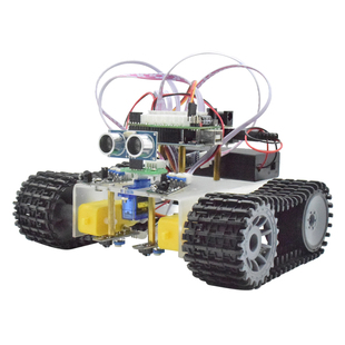 适用arduino uno开发板履带智能蓝牙遥控小车多功能寻迹避障跟随