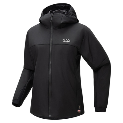 奥索卡女款保暖防风连帽棉服