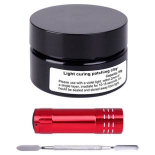 3D打印模型光固化补土UV高达手办模型刻线修复造型改造修补快干型黏土