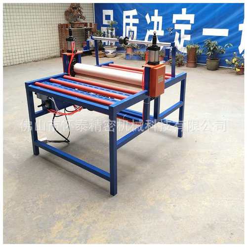 装饰画覆膜机1.1贴膜机非双面晶钢玻璃覆膜自动晶瓷画冷热贴膜机