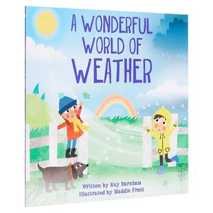 The Wonderful World of Weather 天气 Look and Wonder Books 神奇的大自然 系列 英文原版 5-7岁 儿童百科科普绘本STEAM 平