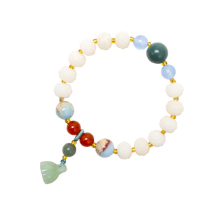 敦煌研究院 敦煌赐福手串 博物馆文创蛇年节日礼物精致菩提手串