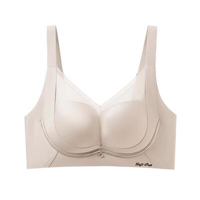 婷美小胸升杯聚拢提拉无痕内衣女