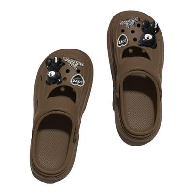 玛丽珍厚底洞洞鞋女夏季可爱增高