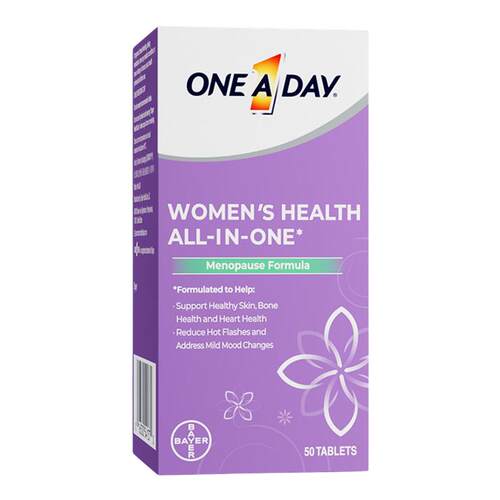 拜耳OneADay女性时光片大豆异黄酮卵巢保养叶酸复合维生素更年期