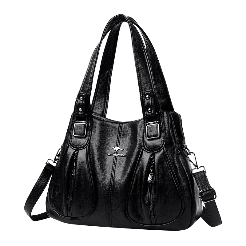 品牌真皮女包手提包挎包大包单肩包包女2025新款大容量妈妈包牛皮