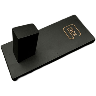 格洛克抛壳软弹榉木材质展示支架GLOCK造型p1G18G17玩具手枪配件