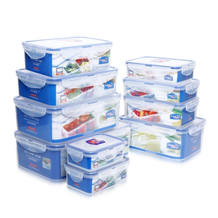 乐扣乐扣保鲜盒塑料微波炉饭盒密封盒食品便当盒冰箱收纳盒水果盒