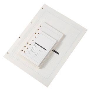 活页本替换芯A4B5A5A6\A7替换内页9孔26孔活页本芯6孔20孔替换芯活页纸可拆卸备用内芯纸可批量定制