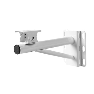 监控抱杆横臂枪机摄像头支架电线杆抱箍壁装金属双摄像头监控支架